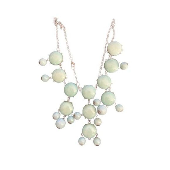 Turquoise Colored Statement Necklace - Picture 1 of 8